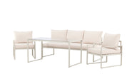 Venture Home Catania Soffgrupp utomhus, Beige - Azalea Home