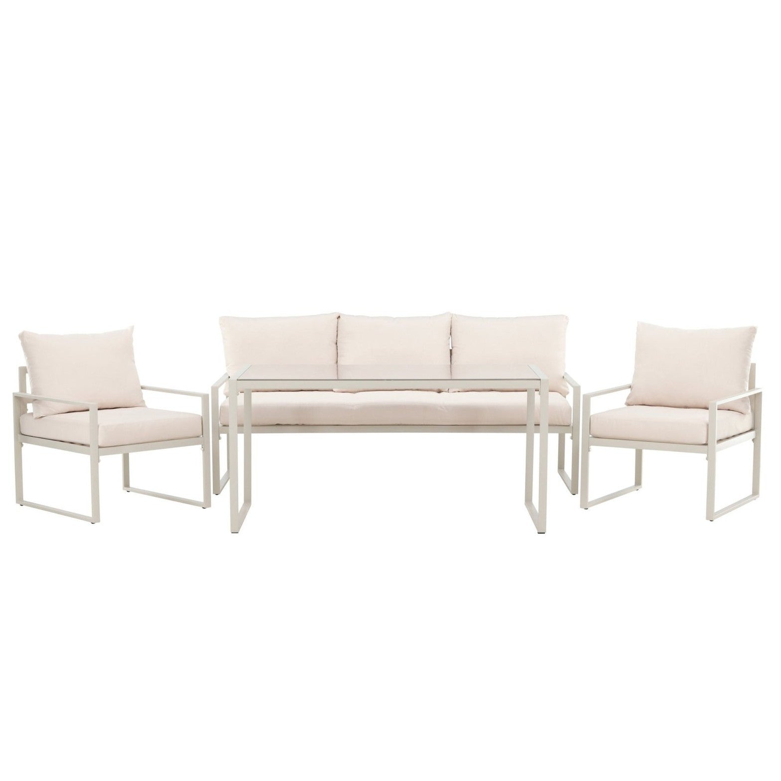 Venture Home Catania Soffgrupp utomhus, Beige - Azalea Home