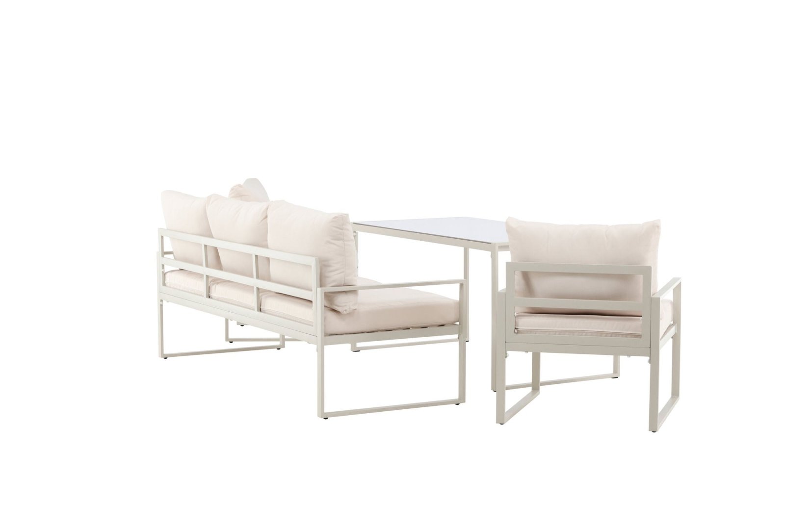 Venture Home Catania Soffgrupp utomhus, Beige - Azalea Home