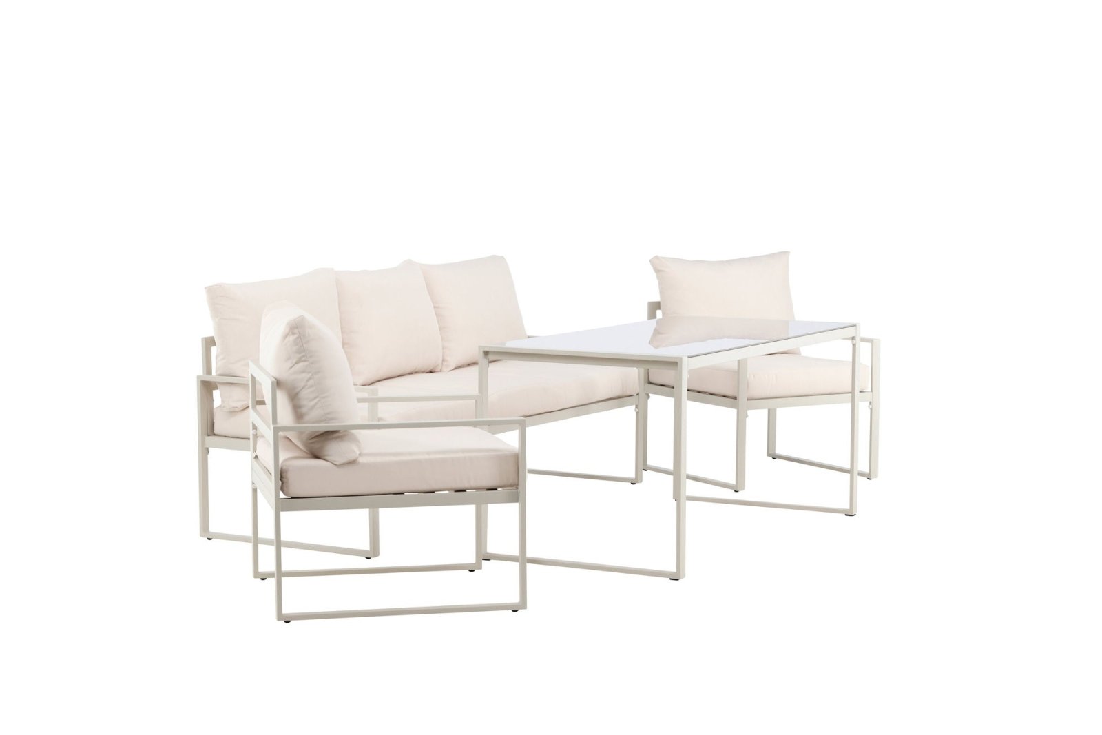 Venture Home Catania Soffgrupp utomhus, Beige - Azalea Home