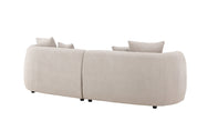 Venture Home Cielo 3 - sits soffa, Beige - Azalea Home