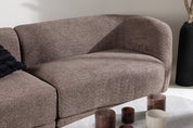 Venture Home Cielo 3 - sits soffa, Brun - Azalea Home