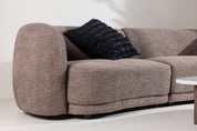 Venture Home Cielo 3 - sits soffa, Brun - Azalea Home