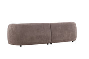 Venture Home Cielo 3 - sits soffa, Brun - Azalea Home