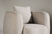 Venture Home Cielo Fåtölj, Beige - Azalea Home