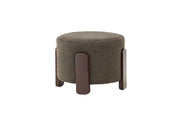 Venture Home Coffey Sittpuff ø50, Mörkgrå - Azalea Home