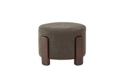 Venture Home Coffey Sittpuff ø50, Mörkgrå - Azalea Home