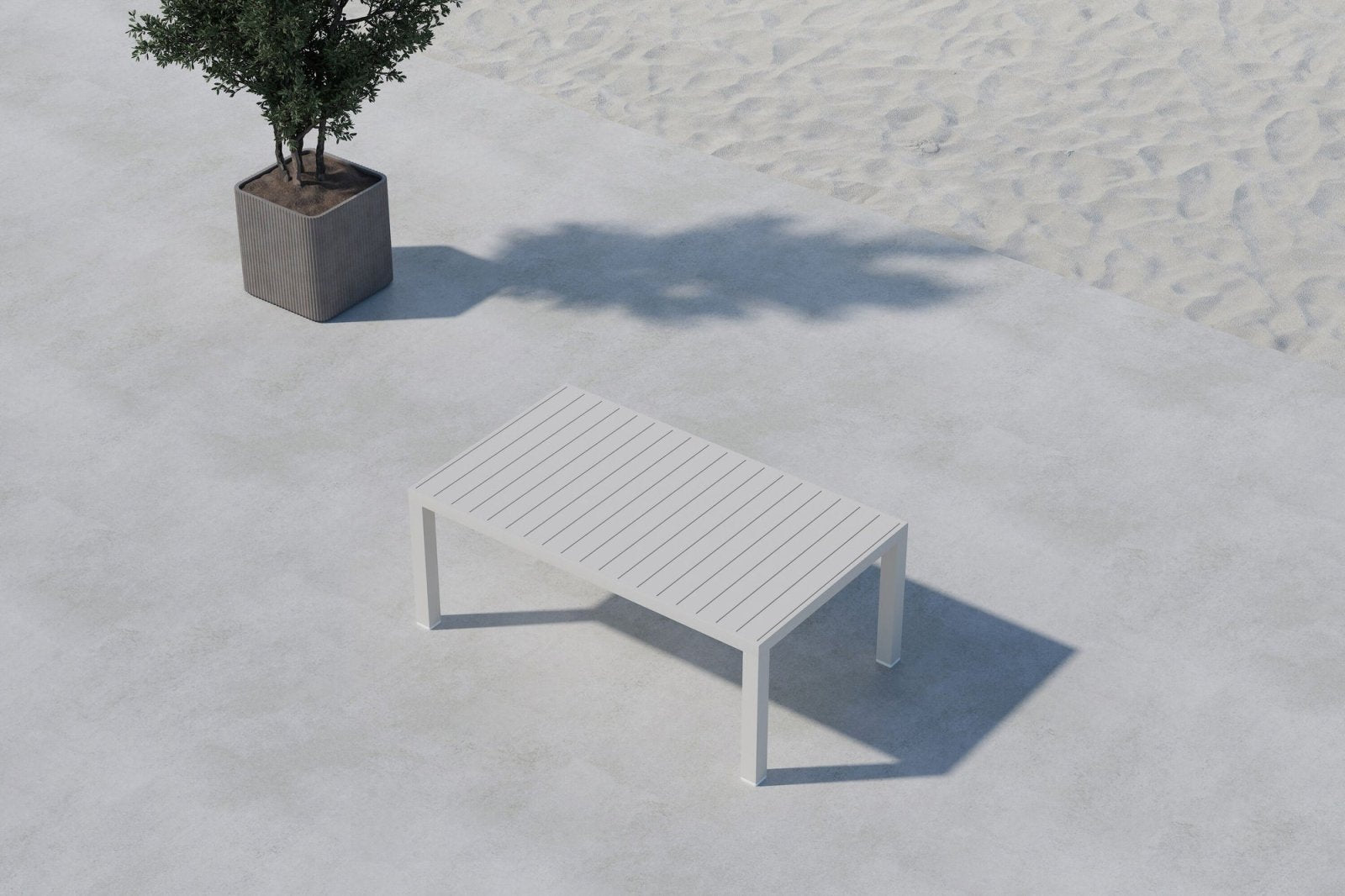 Venture Home Copacabana Soffbord utomhus, Beige - Azalea Home