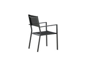 Venture Home Copacabana Trädgårdsstol 2 - Pack, Svart - Azalea Home