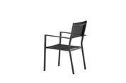 Venture Home Copacabana Trädgårdsstol 2 - Pack, Svart - Azalea Home