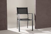 Venture Home Copacabana Trädgårdsstol 2 - Pack, Svart - Azalea Home