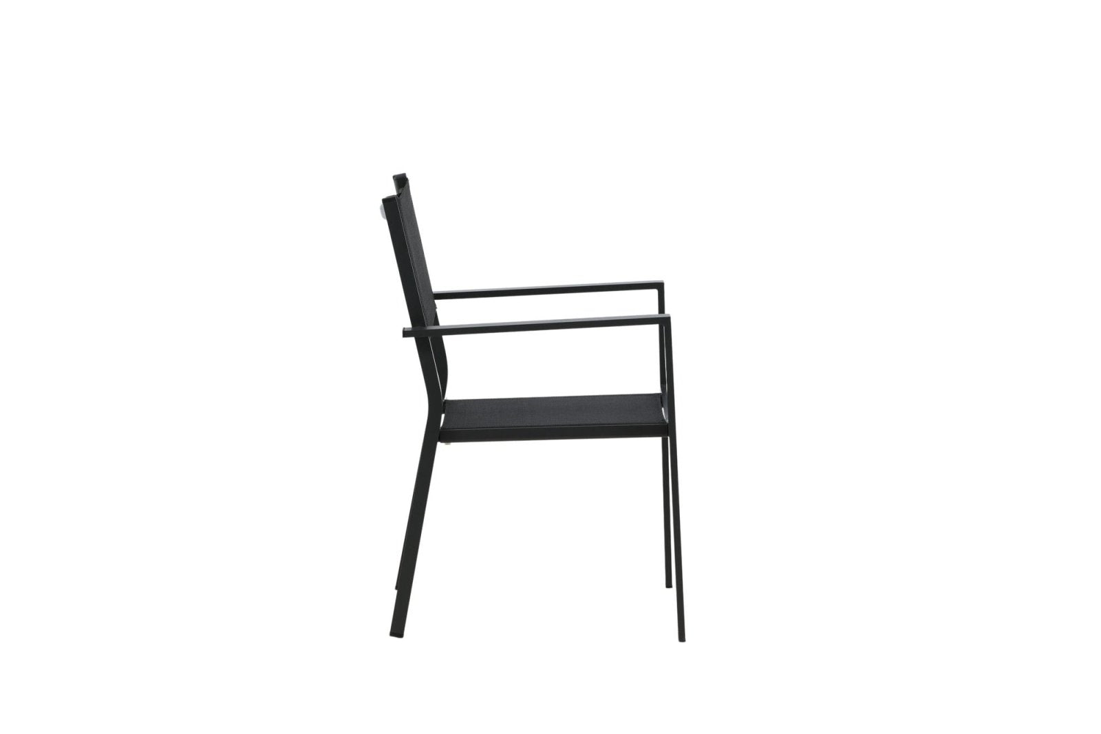 Venture Home Copacabana Trädgårdsstol 2 - Pack, Svart - Azalea Home