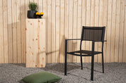 Venture Home Copacabana Trädgårdsstol 2 - Pack, Svart - Azalea Home