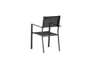 Venture Home Copacabana Trädgårdsstol 2 - Pack, Svart - Azalea Home