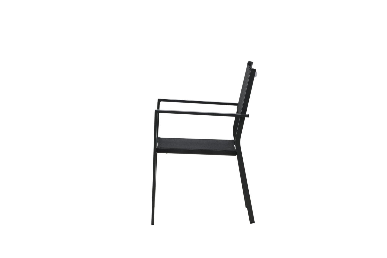 Venture Home Copacabana Trädgårdsstol 2 - Pack, Svart - Azalea Home