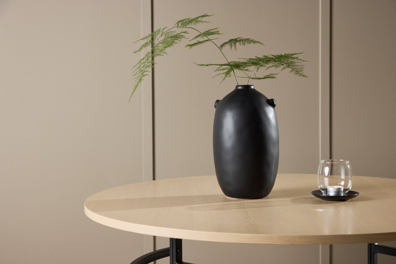 Venture Home Copenhagen Soffbord ø100, Vitputsad - Azalea Home