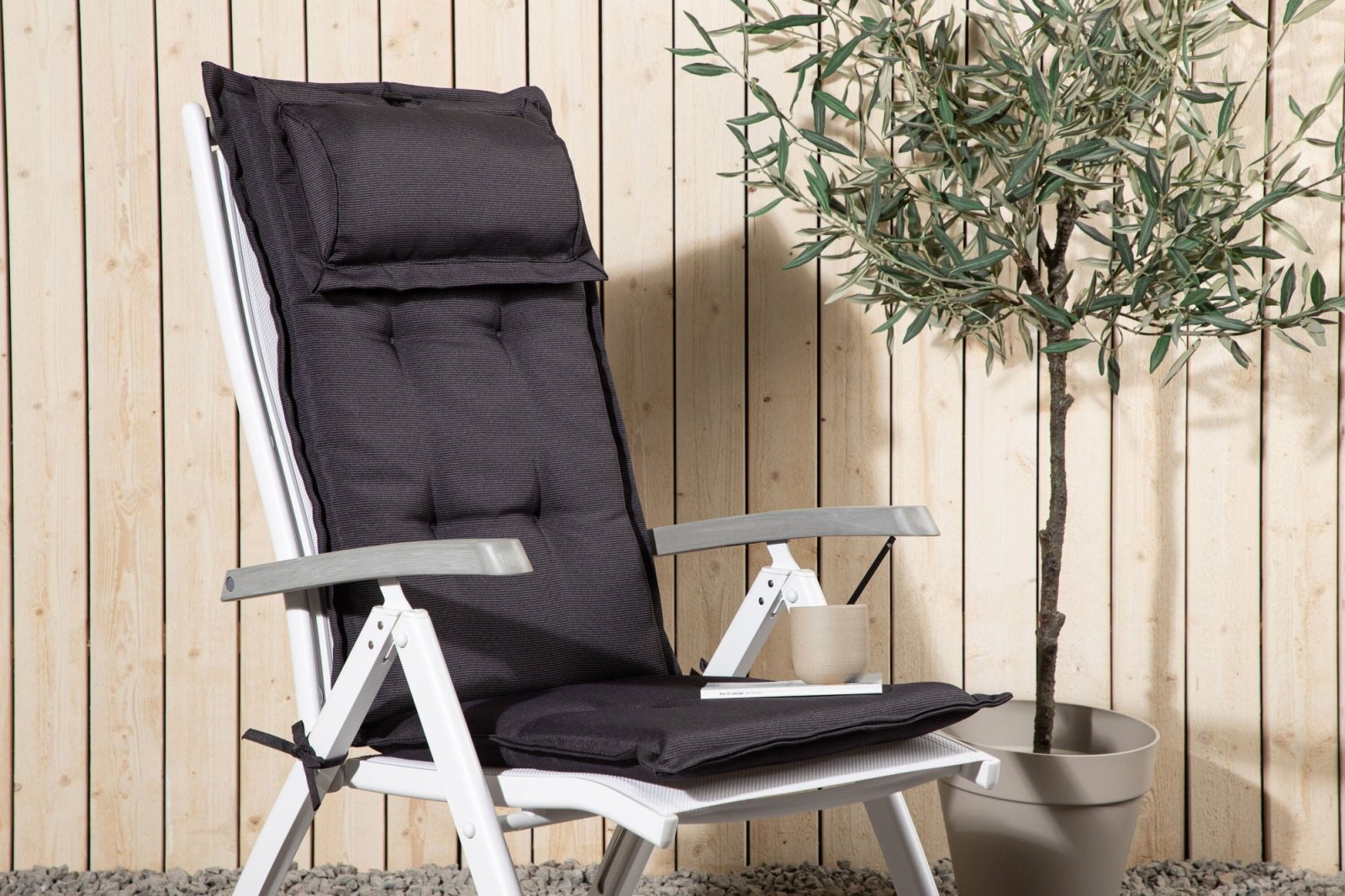 ryggdyna 6 - Pack, Mörkgrå - Azalea Home