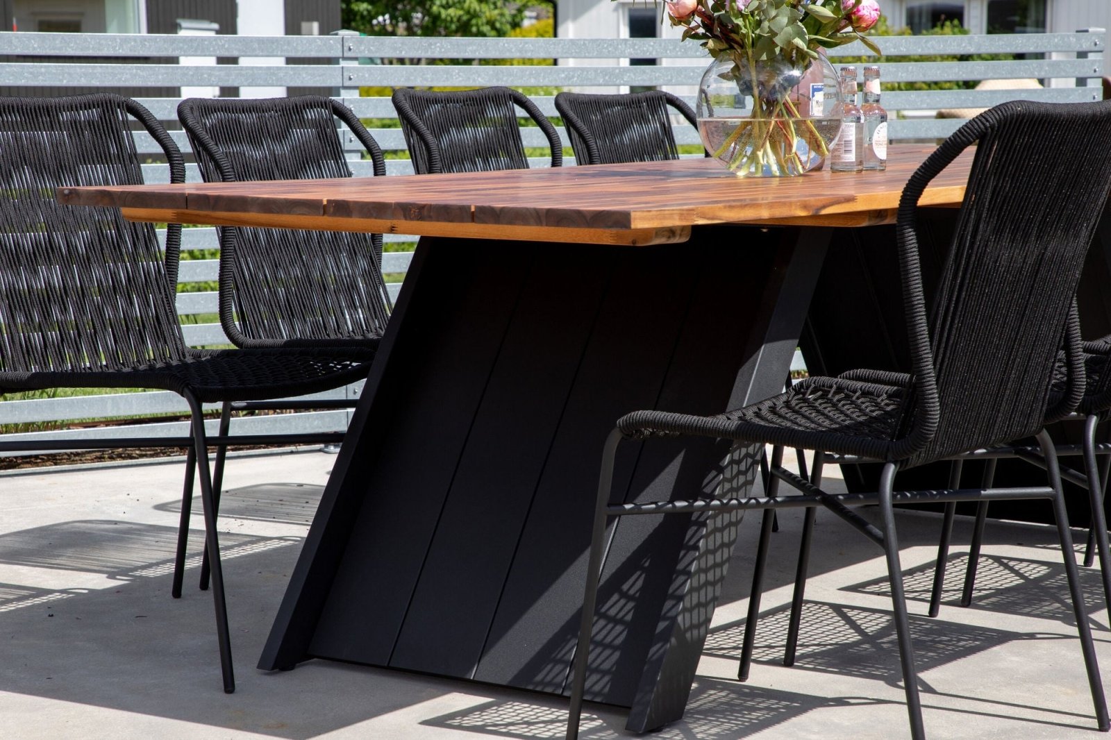Venture Home Doory Trädgårdsbord 250x100, Natur - Azalea Home