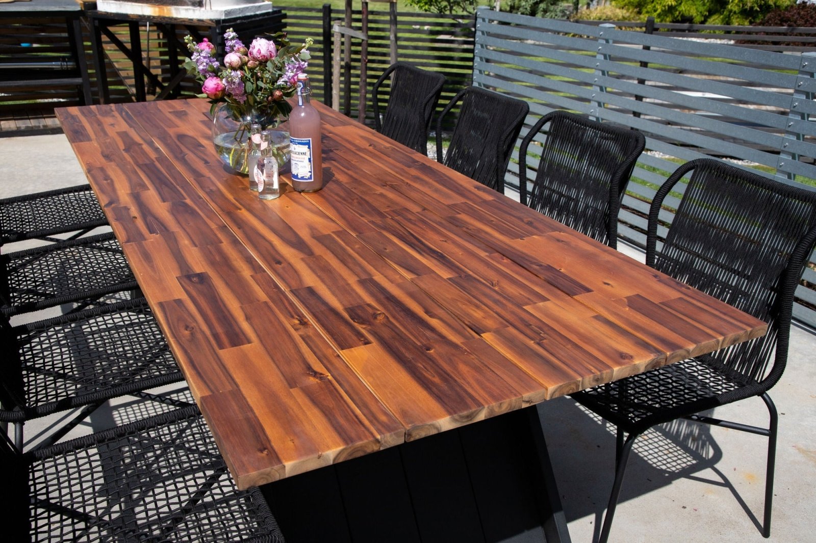 Venture Home Doory Trädgårdsbord 250x100, Natur - Azalea Home