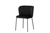 Venture Home Edina Matstol 2 - Pack, Svart - Azalea Home