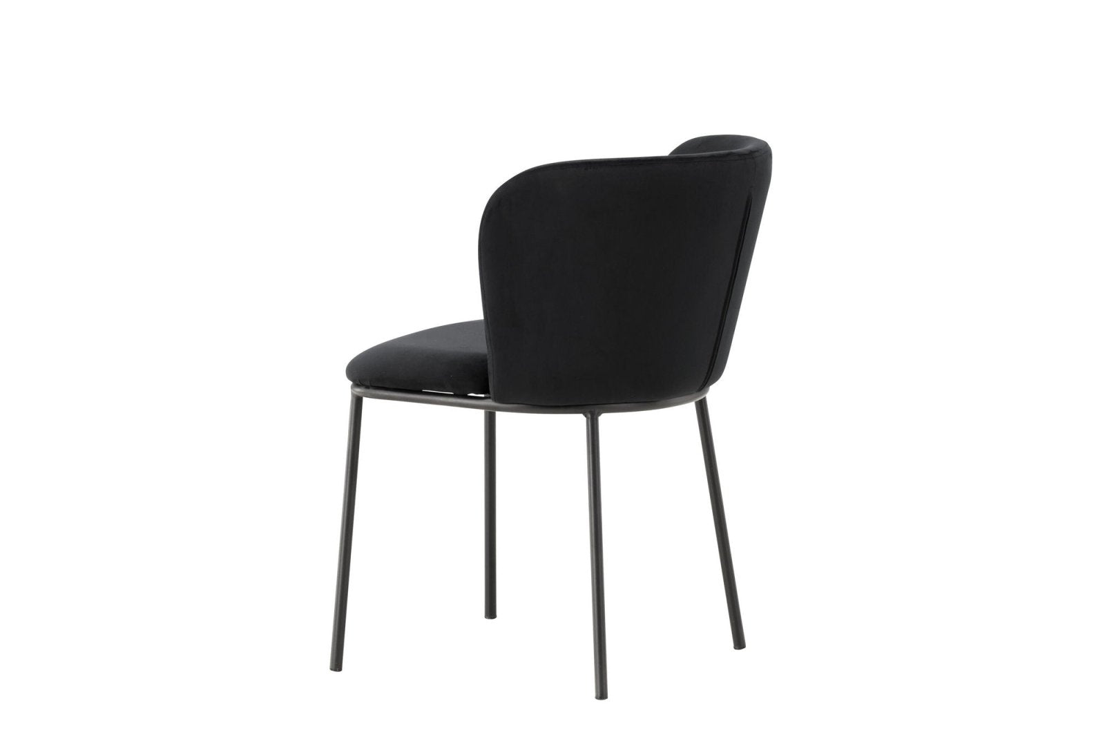 Venture Home Edina Matstol 2 - Pack, Svart - Azalea Home