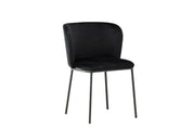 Venture Home Edina Matstol 2 - Pack, Svart - Azalea Home
