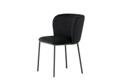 Venture Home Edina Matstol 2 - Pack, Svart - Azalea Home