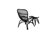 Venture Home Ella Loungestol, Svart - Azalea Home