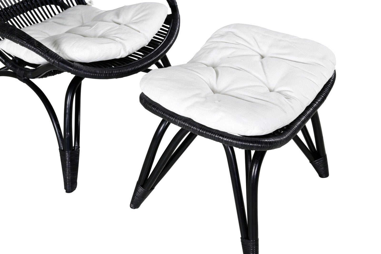 Venture Home Ella Loungestol, Svart - Azalea Home