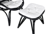 Venture Home Ella Loungestol, Svart - Azalea Home