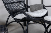 Venture Home Ella Loungestol, Svart - Azalea Home