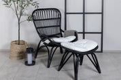 Venture Home Ella Loungestol, Svart - Azalea Home