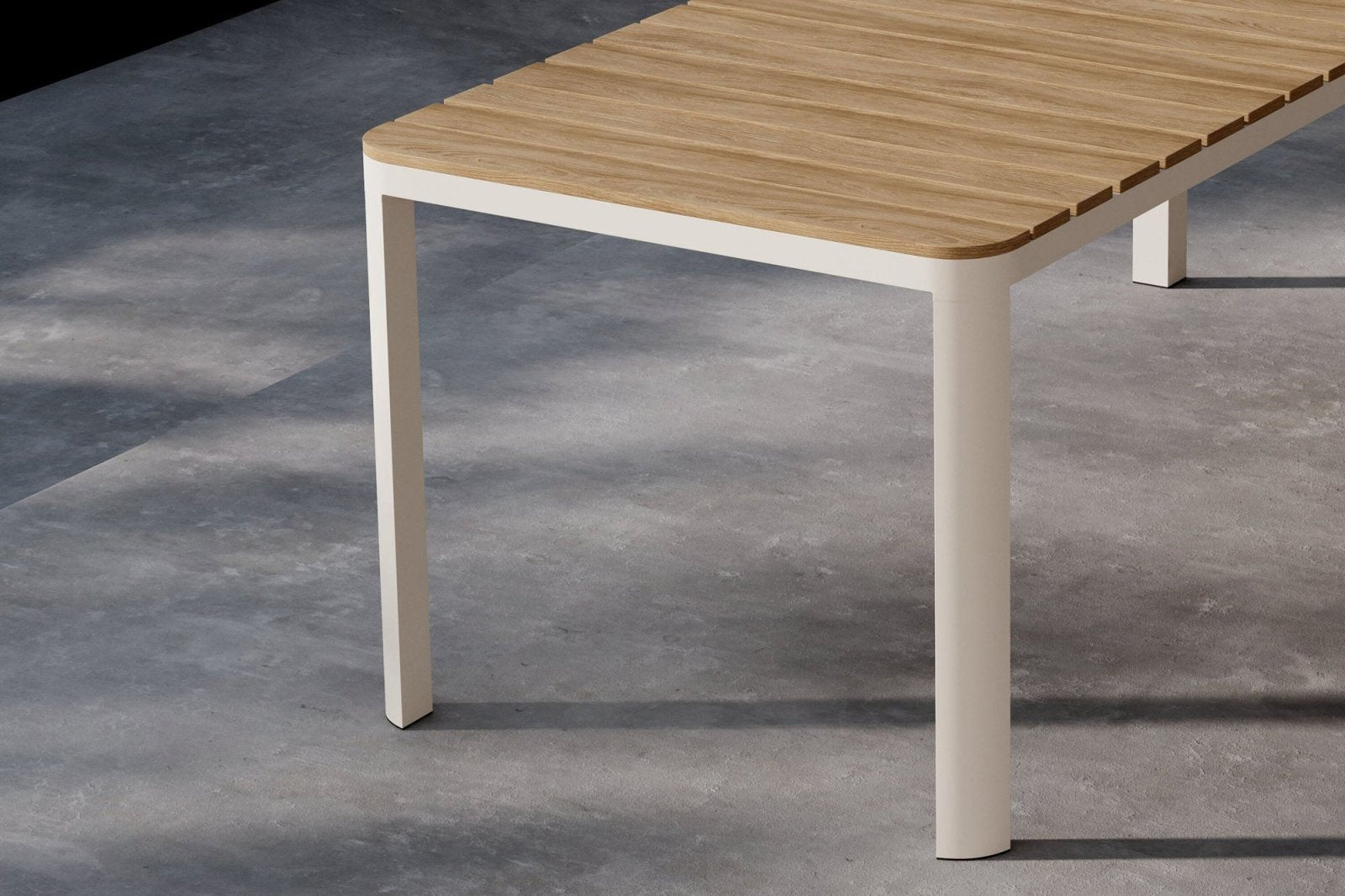 Venture Home Etna Trädgårdsbord 210x90, Beige - Azalea Home