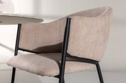 Venture Home Evelina Matstol 2 - Pack, Beige - Azalea Home