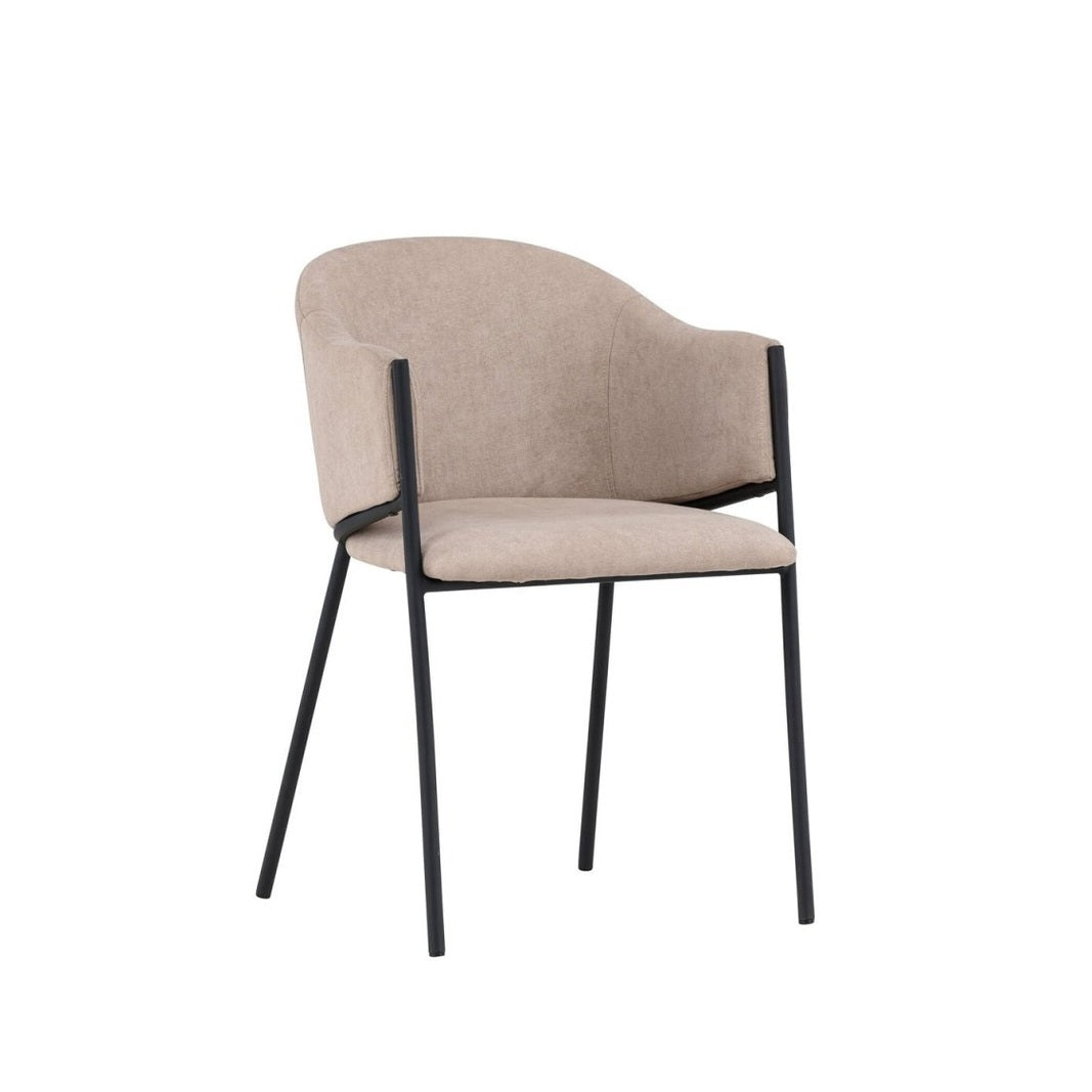 Venture Home Evelina Matstol 2 - Pack, Beige - Azalea Home