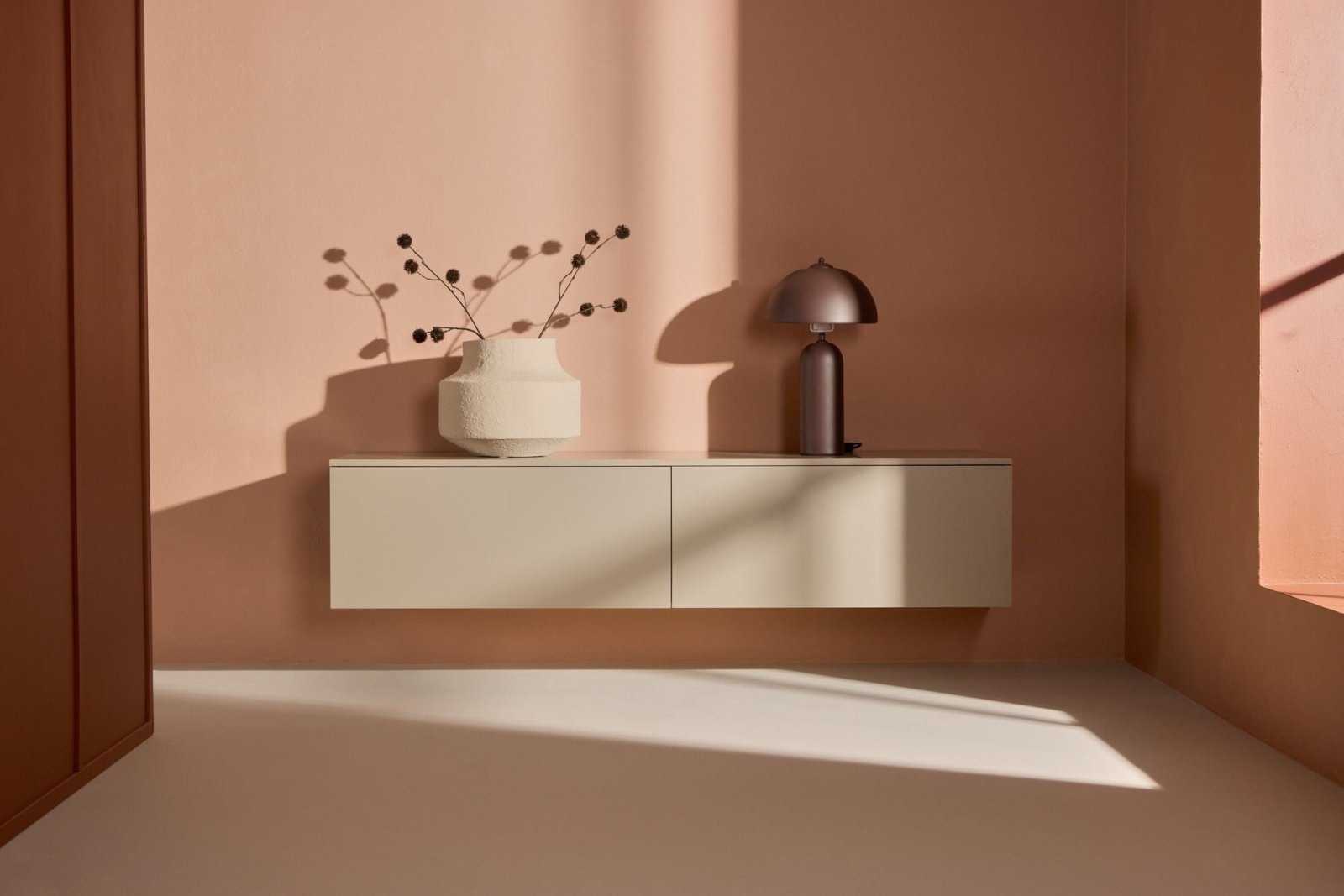 Venture Home Frihamn Skänk 160 x 45, Beige - Azalea Home