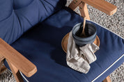 Venture Home Fura Sitt - /ryggdyna 3 - Pack, Blå - Azalea Home
