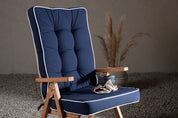 Venture Home Fura Sitt - /ryggdyna 3 - Pack, Blå - Azalea Home