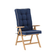 Venture Home Fura Sitt - /ryggdyna 3 - Pack, Blå - Azalea Home