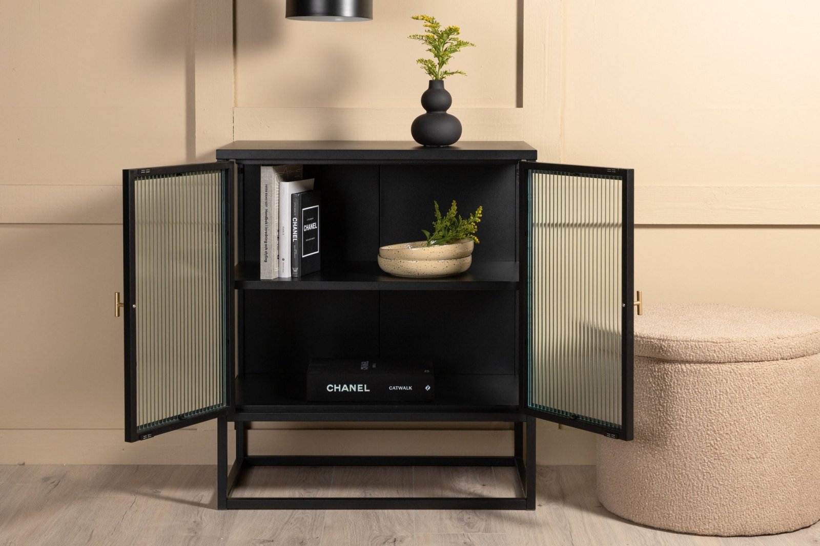 Venture Home Garis Skåp 70x80, Svart - Azalea Home