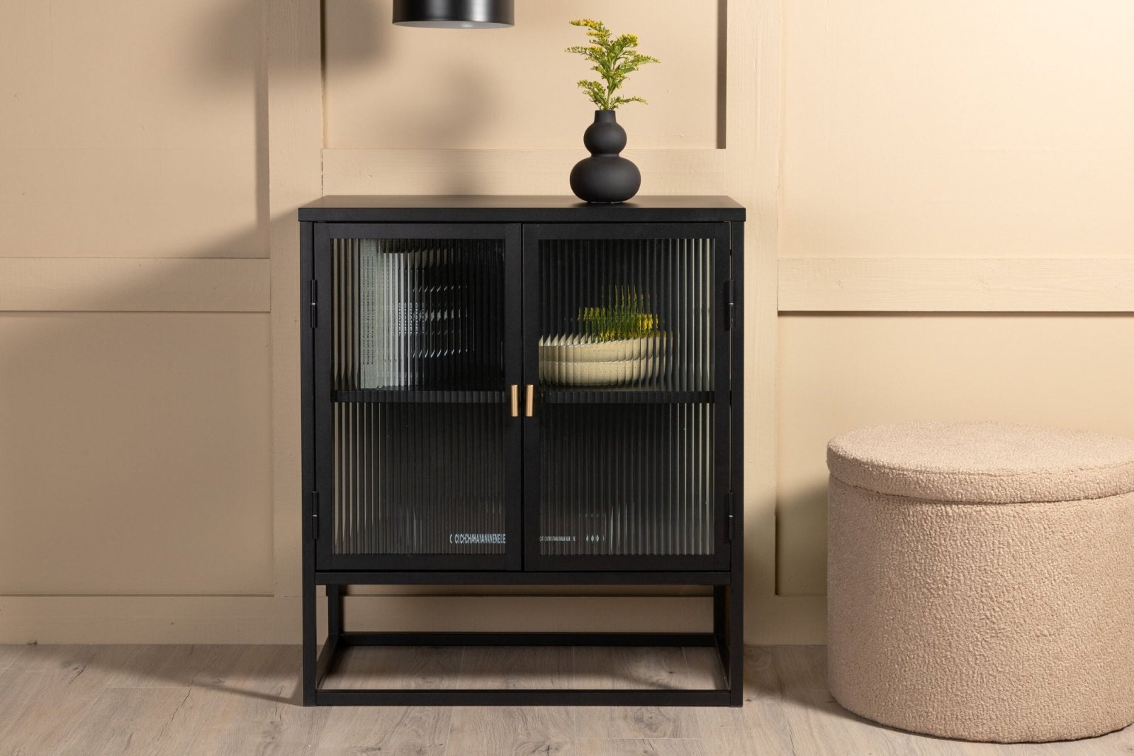 Venture Home Garis Skåp 70x80, Svart - Azalea Home