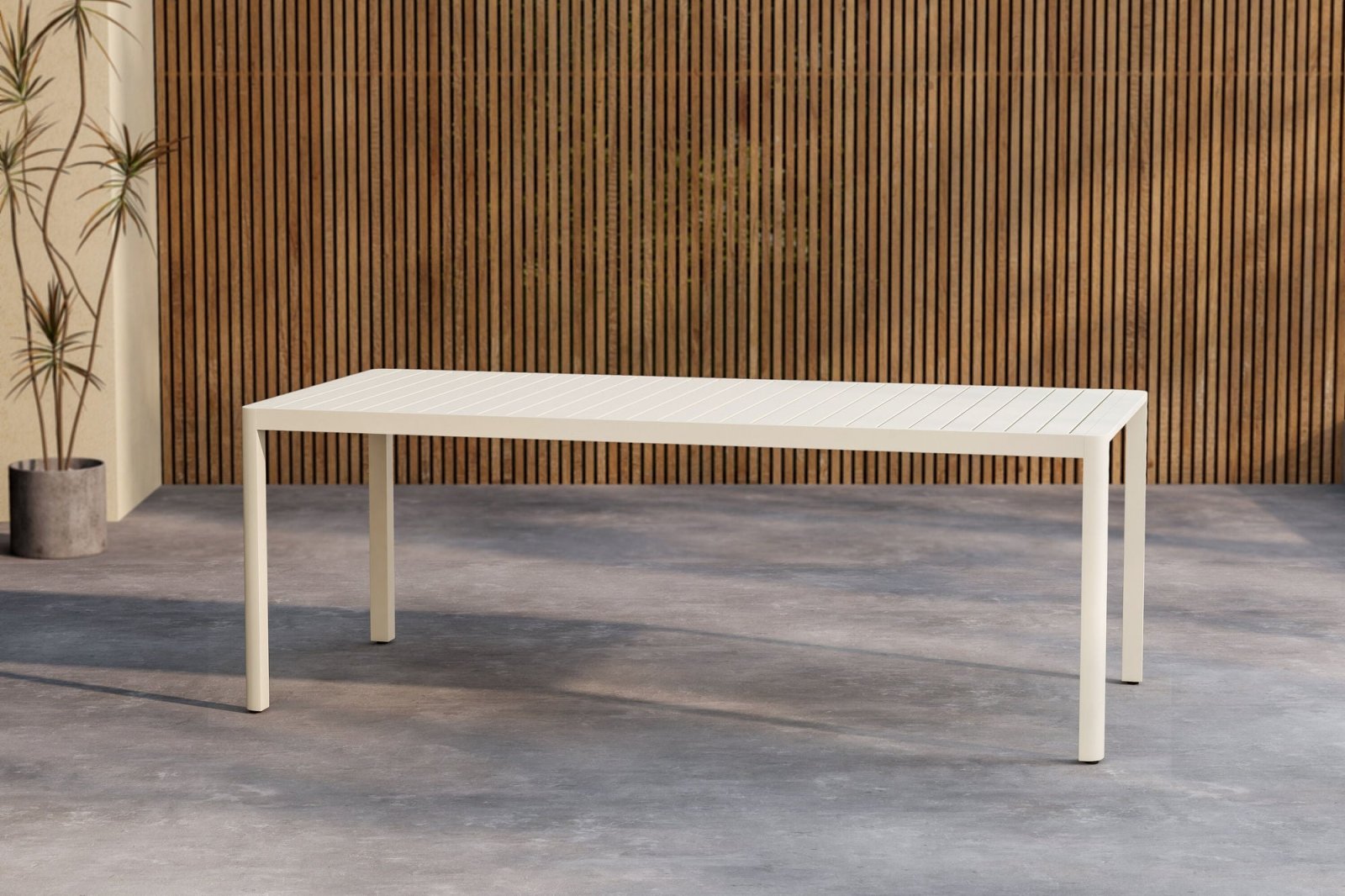 Venture Home Giardini Trädgårdsbord 200x90, Beige - Azalea Home