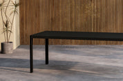 Venture Home Giardini Trädgårdsbord 200x90, Svart - Azalea Home