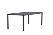 Venture Home Giardini Trädgårdsbord 200x90, Svart - Azalea Home