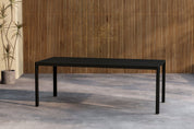 Venture Home Giardini Trädgårdsbord 200x90, Svart - Azalea Home