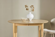 Venture Home Gilda Matbord ø110, Vitputsad - Azalea Home