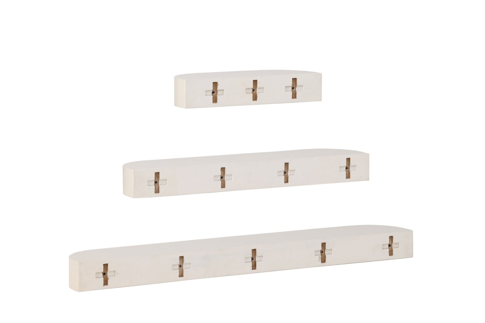 Venture Home Glow Hyllor 3 - Pack, Beige - Azalea Home