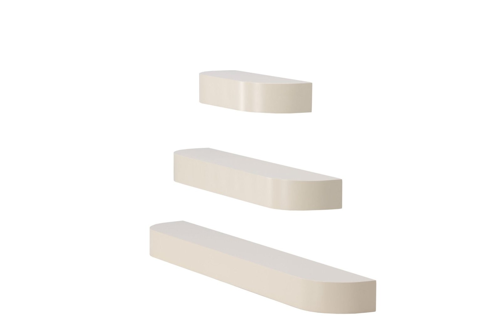 Venture Home Glow Hyllor 3 - Pack, Beige - Azalea Home