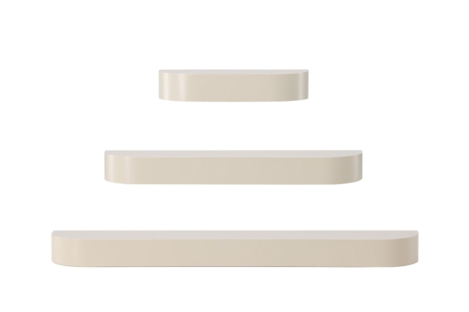 Venture Home Glow Hyllor 3 - Pack, Beige - Azalea Home