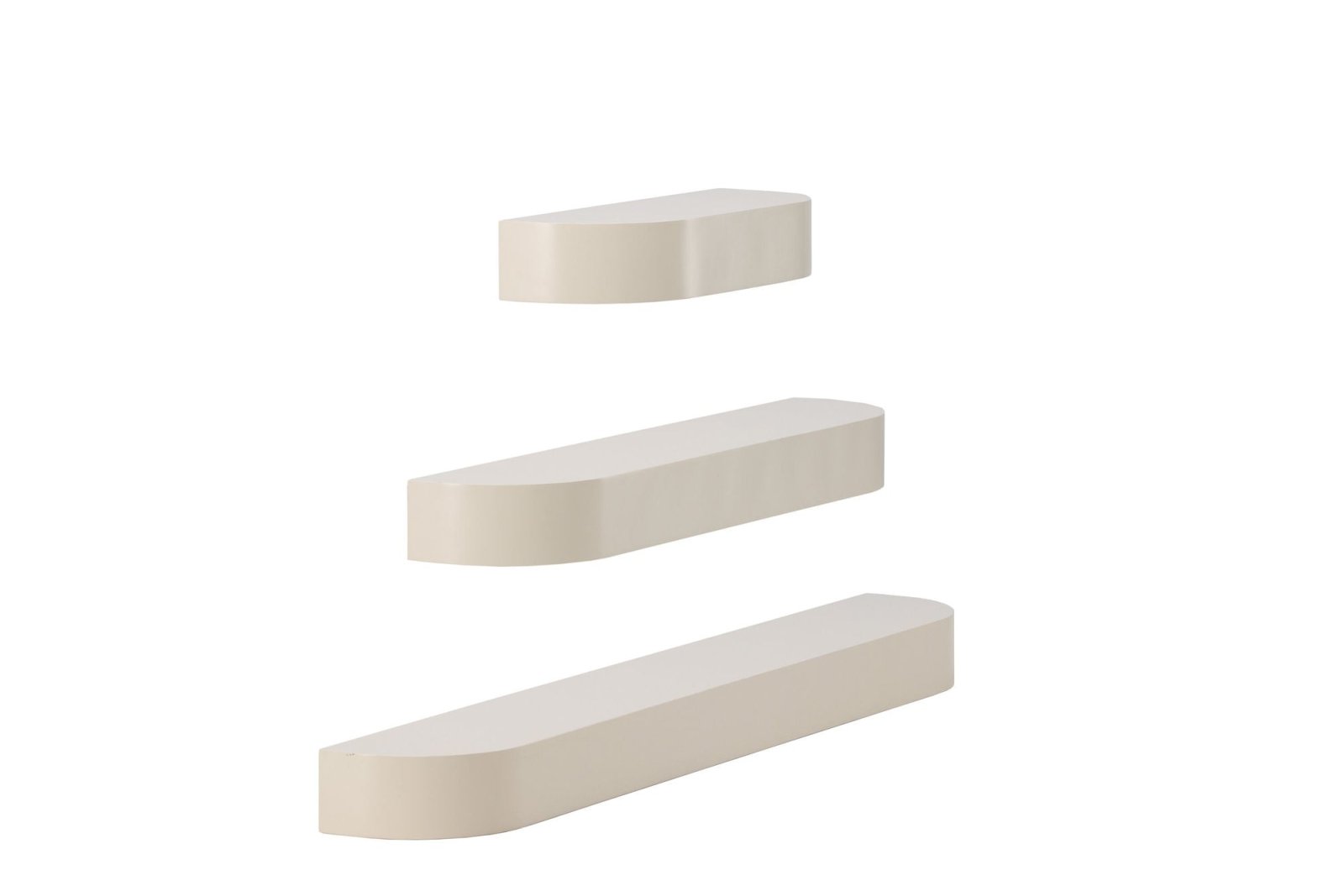 Venture Home Glow Hyllor 3 - Pack, Beige - Azalea Home